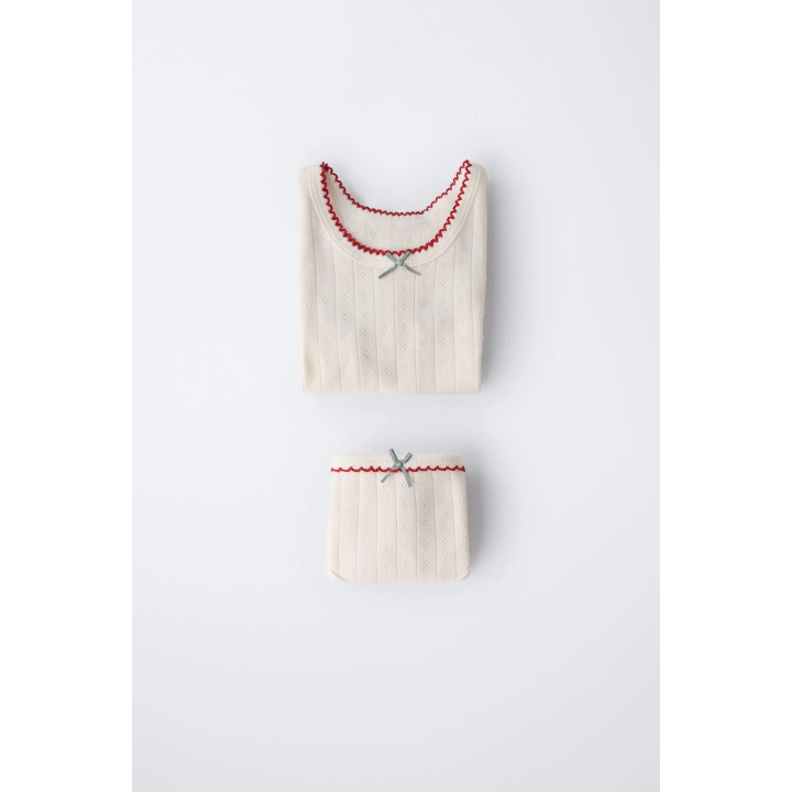 Набор из футболки и трусиков с узором - 1/2 - 6 лет