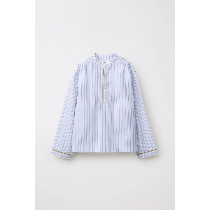 Пижамная рубашка в полоску limited edition