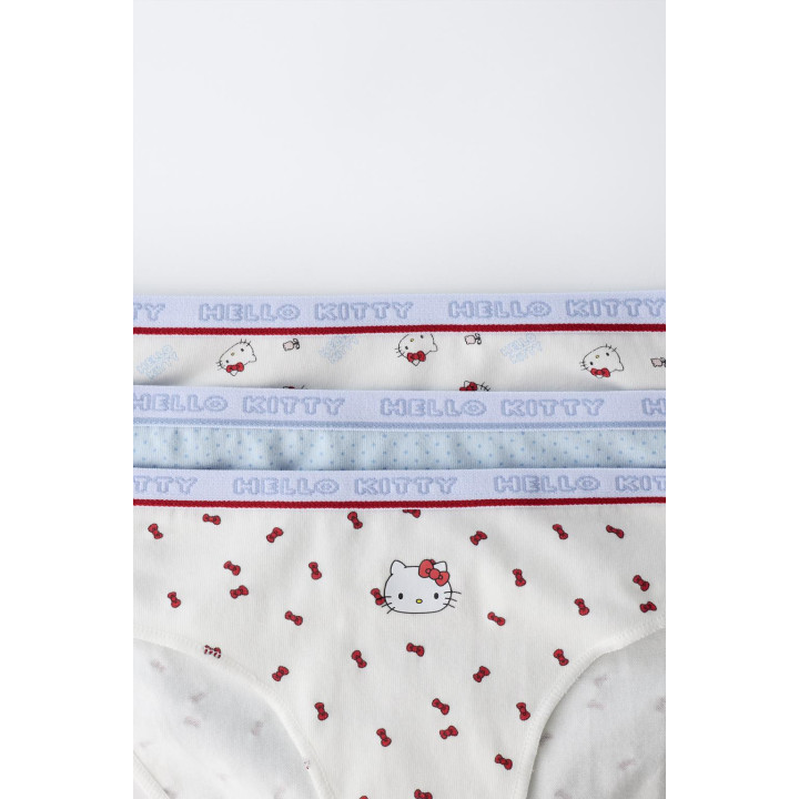 2-6 ЛЕТ/НАБОР ИЗ 3 ТРУСОВ HELLO KITTY © SANRIO