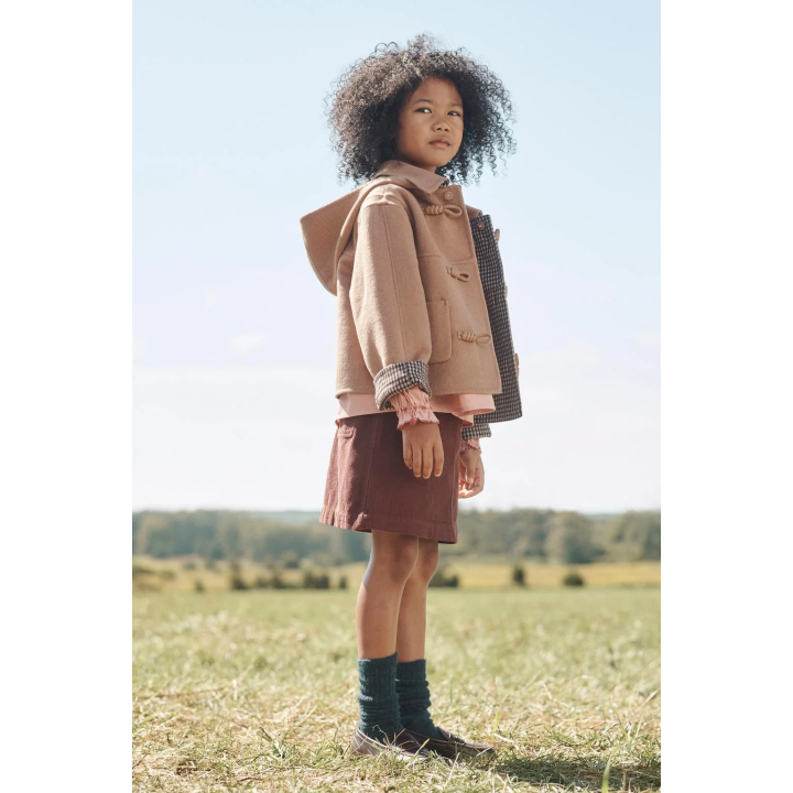 Дафлкот из шерсти короткий ограниченной серии