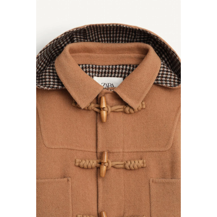 Дафлкот из шерсти короткий ограниченной серии