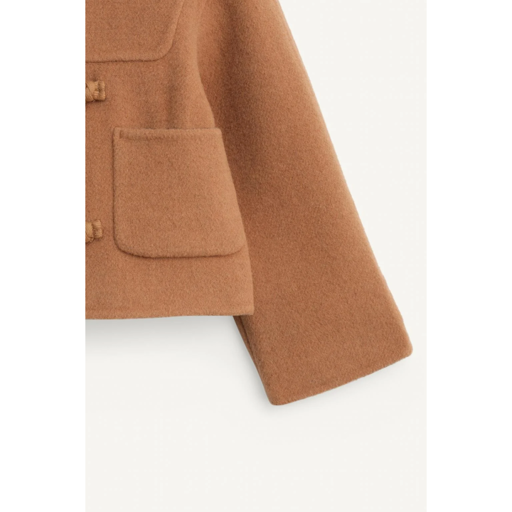 Дафлкот из шерсти короткий ограниченной серии