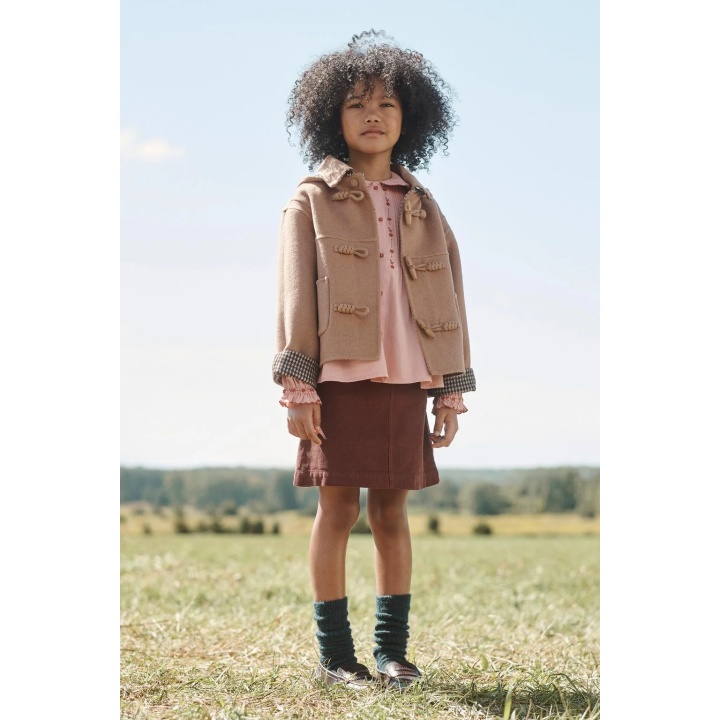 Дафлкот из шерсти короткий ограниченной серии