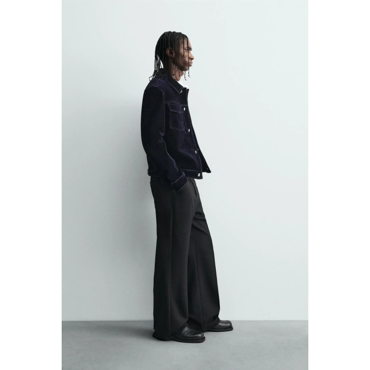 КУРТКА С ФЛОКИРОВАННЫМ ВЕЛЬВЕТОМ