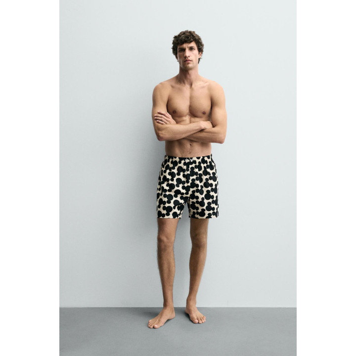 БОКСЕРЫ С СИЛУЭТОМ МИККИ МАУСА HARRY LAMBERT FOR ZARA X DISNEY