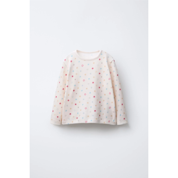 Пижама с двумя звездами из бархата на 2-6 лет