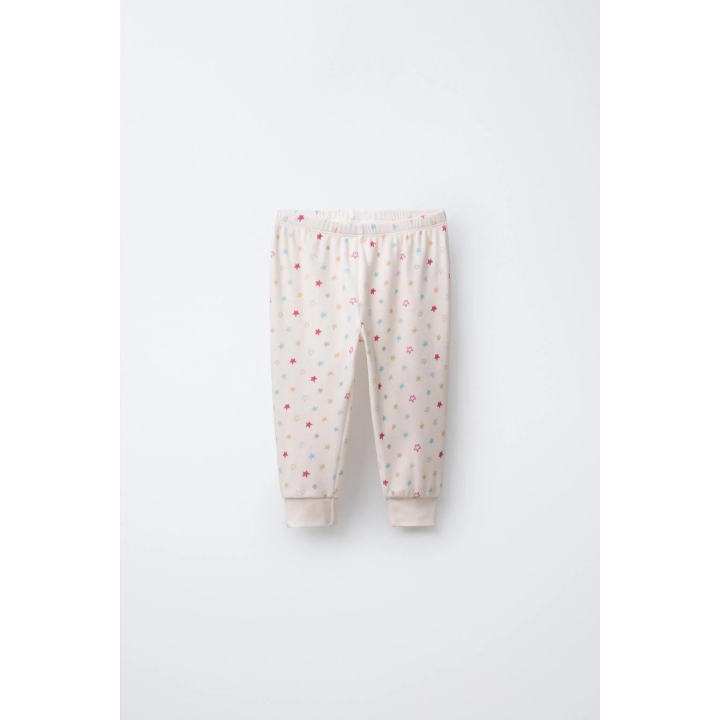 Пижама с двумя звездами из бархата на 2-6 лет