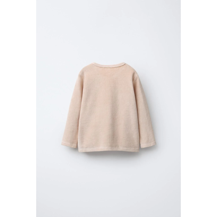 Пижама из вельвета с рисунком оленей, 2-6 лет