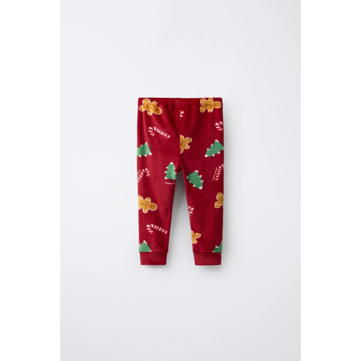 Пижама ages 2-6 / velvet cookie patch