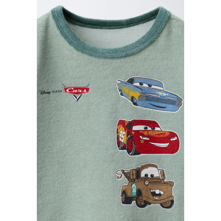 2-6 ЛЕТ/ ВЕЛЬВЕТОВАЯ ПИЖАМА CARS LIGHTNING MCQUEEN AND FRIENDS © DISNEY
