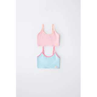 Футболки 9-14 лет/ два топа с неоновыми деталями