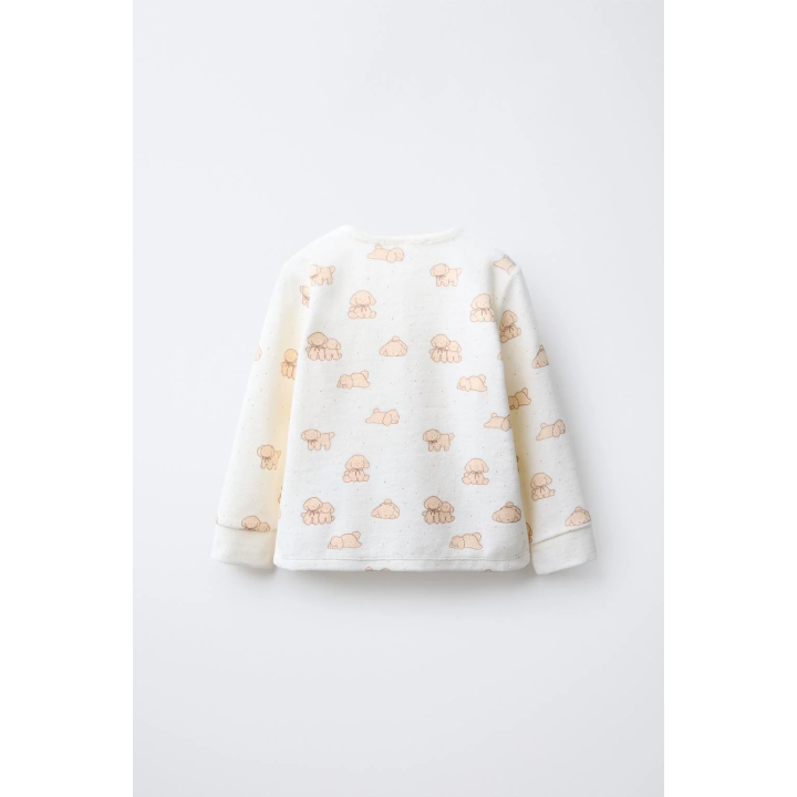 2-6 ЛЕТ/ ВЕЛЮРОВАЯ ПИЖАМА С СОБАЧКАМИ