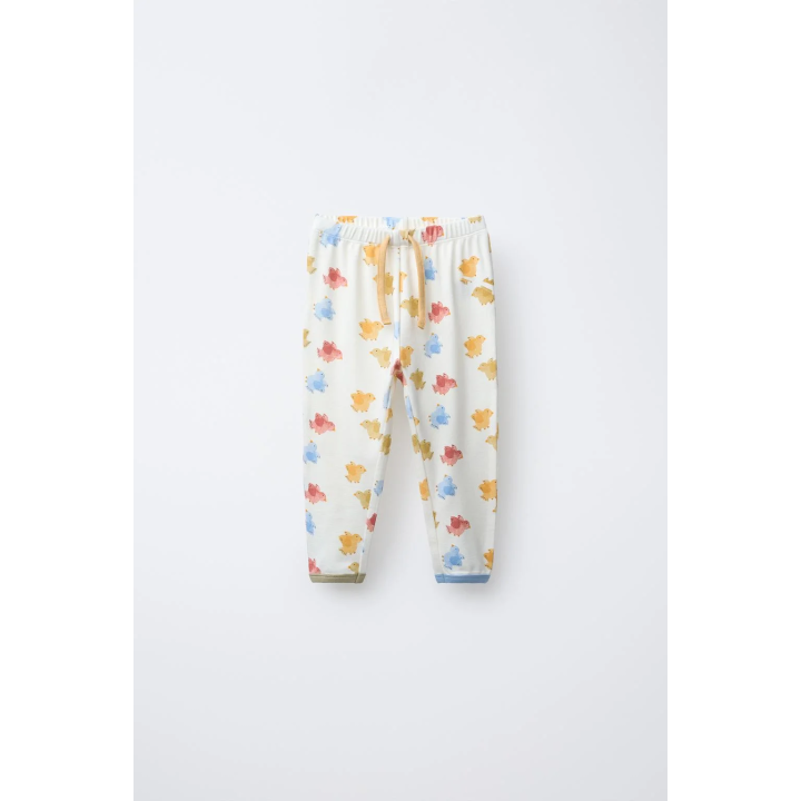 2-6 ЛЕТ/ ПИЖАМА С ПРИНТОМ «ПТИЧКИ»