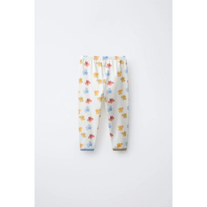 2-6 ЛЕТ/ ПИЖАМА С ПРИНТОМ «ПТИЧКИ»