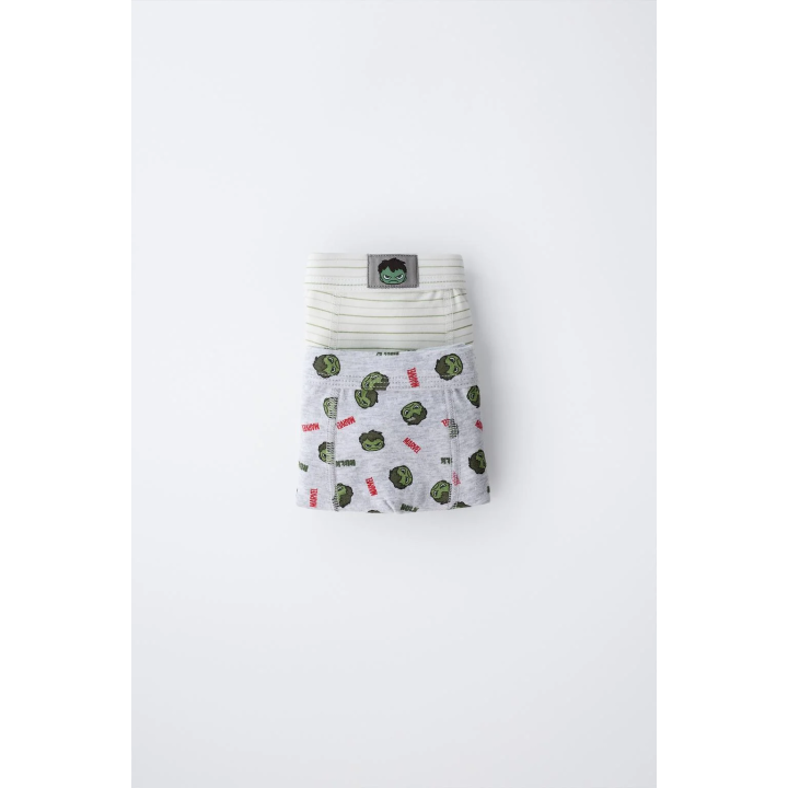 Двухпачка боксеров с эластичным поясом и принтом халка © marvel