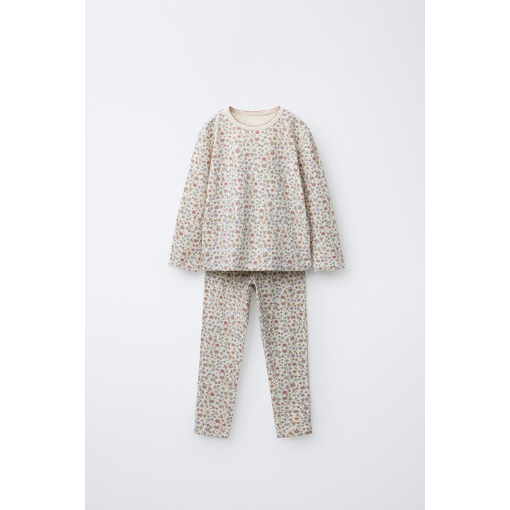 2–6 ЛЕТ/ ПИЖАМА С ЦВЕТОЧНЫМ ПРИНТОМ