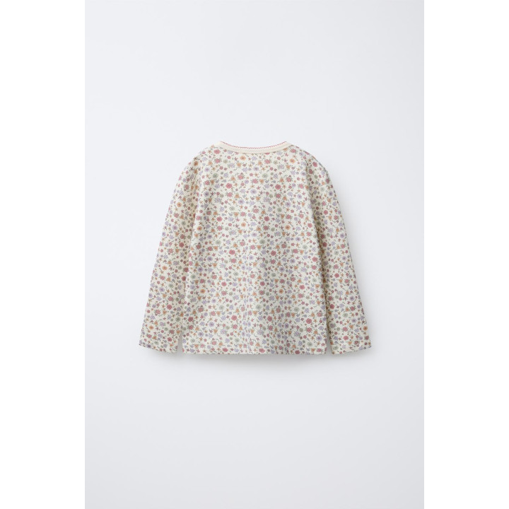 2–6 ЛЕТ/ ПИЖАМА С ЦВЕТОЧНЫМ ПРИНТОМ