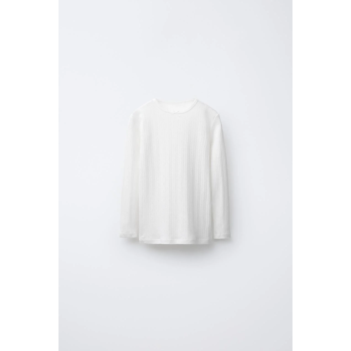 2-6 ЛЕТ/НАБОР ИЗ ДВУХ ФУТБОЛОК С АЖУРНОЙ ВЯЗКОЙ