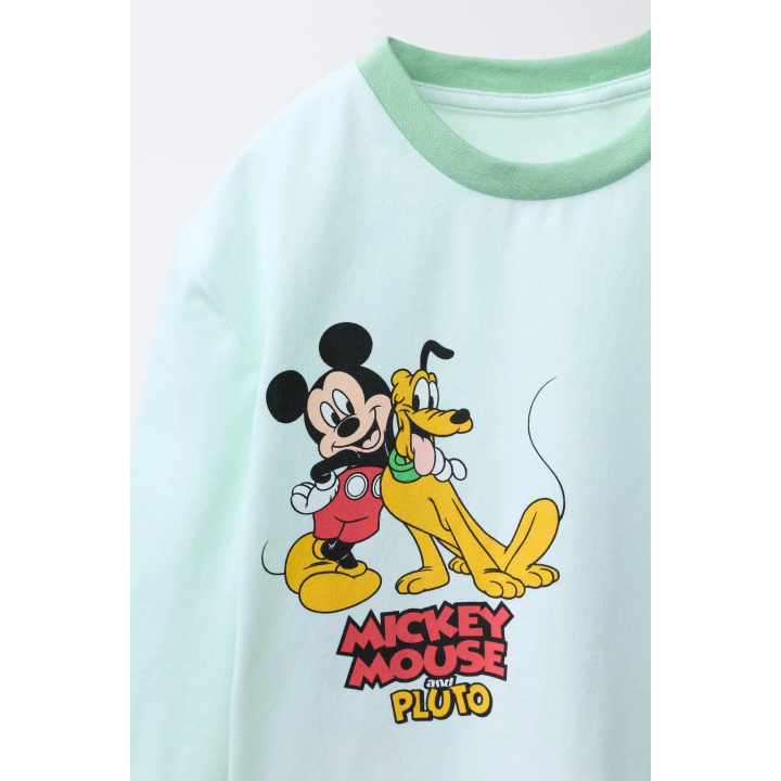 2-6 ЛЕТ/ПИЖАМА: ФУТБОЛКА И БРЮКИ MICKEY MOUSE © DISNEY