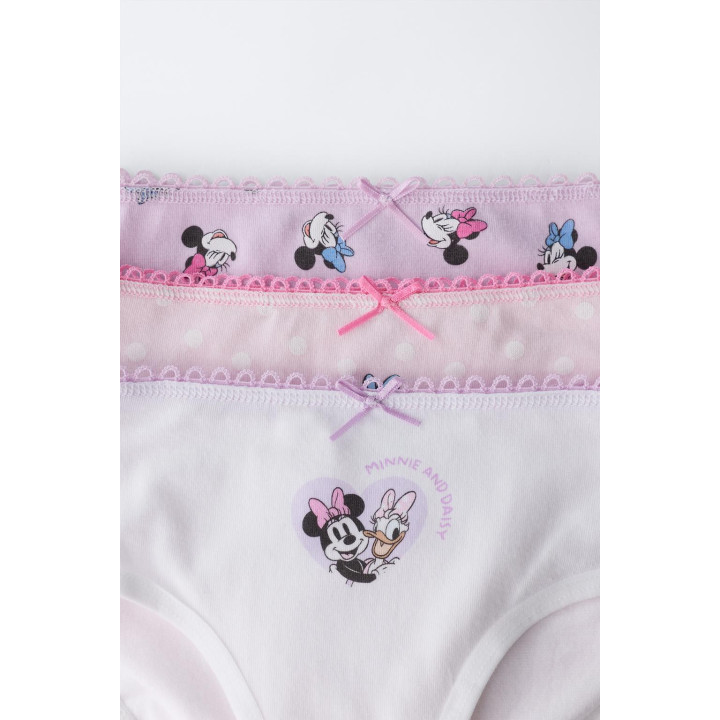 2-6 ЛЕТ/НАБОР ИЗ ТРЕХ ТРУСОВ MINNIE MOUSE & DAISY © DISNEY