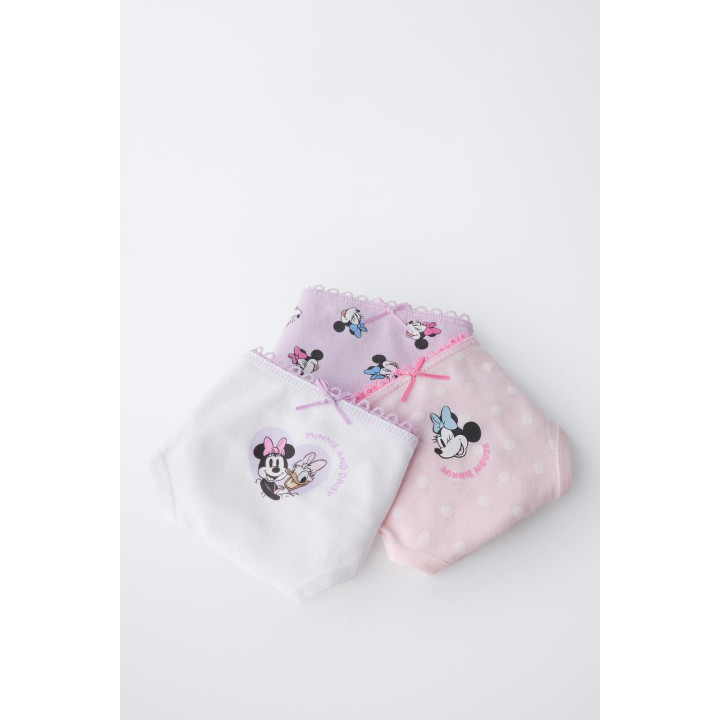 2-6 ЛЕТ/НАБОР ИЗ ТРЕХ ТРУСОВ MINNIE MOUSE & DAISY © DISNEY