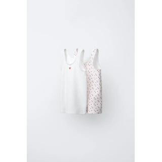 НАБОР ИЗ ДВУХ ФУТБОЛОК С ПРИНТОМ «СЕРДЦА»