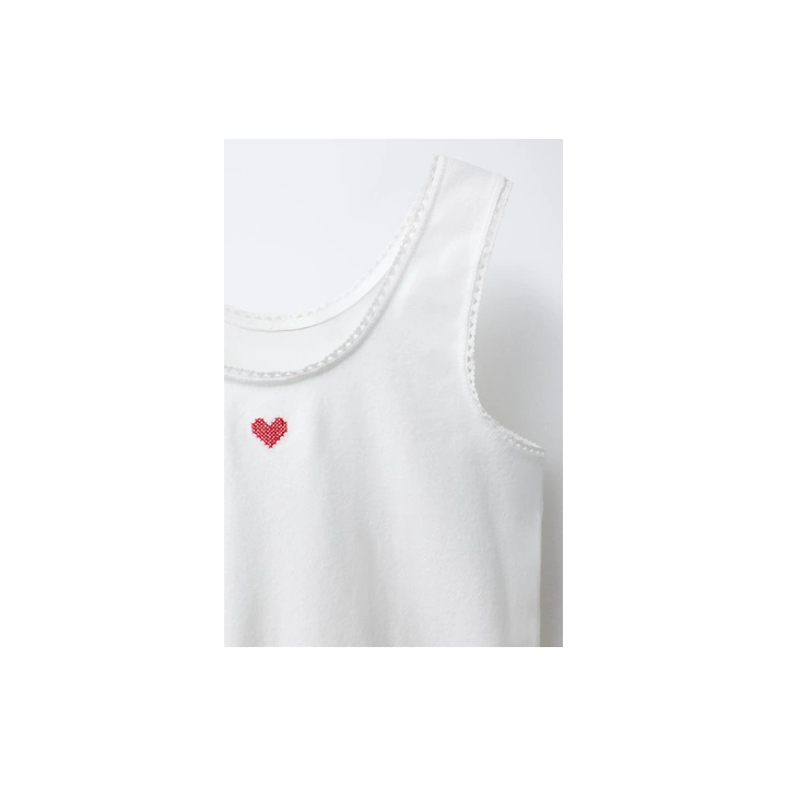 НАБОР ИЗ ДВУХ ФУТБОЛОК С ПРИНТОМ «СЕРДЦА»