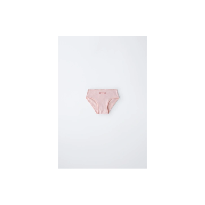 1,5–6 ЛЕТ/ НАБОР ИЗ ШЕСТИ ТРУСОВ С ПРИНТОМ «СЕРДЦА»