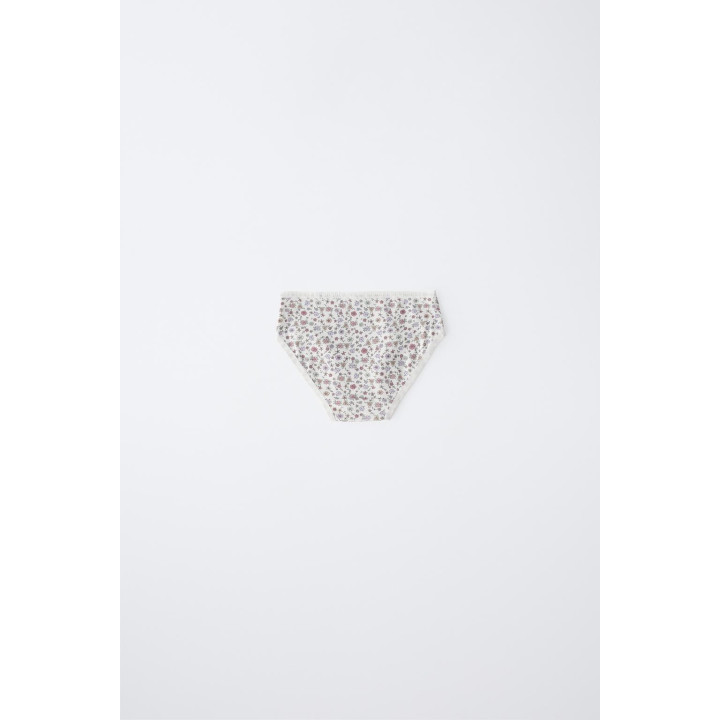 Трусы в цветочном принте, упаковка из шести штук для детей от 2 до 6 лет