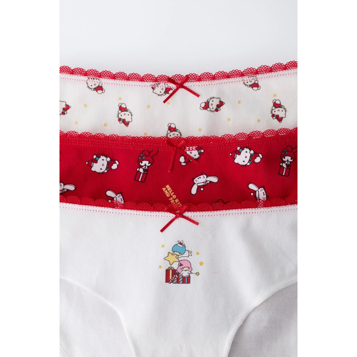 6-14 ЛЕТ/НАБОР ИЗ ТРЕХ ТРУСОВ HELLO KITTY © SANRIO