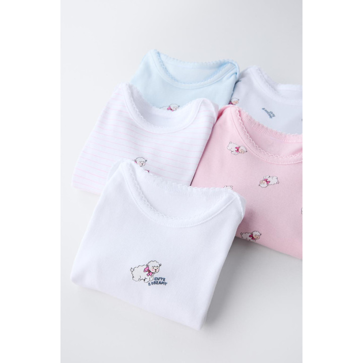 НАБОР ИЗ ПЯТИ БОДИ С ОВЕЧКАМИ