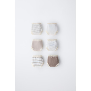 2–6 ЛЕТ/ НАБОР ИЗ ШЕСТИ ТРУСОВ С ПРИНТОМ