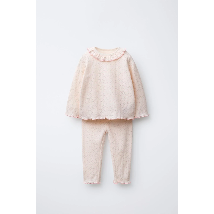 2-6 ЛЕТ/ ПИЖАМА В ГОРОШЕК