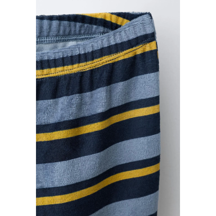 1 1/2-6 YEARS/ STRIPED TIGER VELOUR PYJAMAS