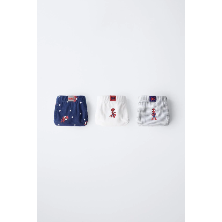 1 1/2-6 ЛЕТ/НАБОР ИЗ ТРЕХ ТРУСОВ С ПРИНТОМ SPIDEY © MARVEL