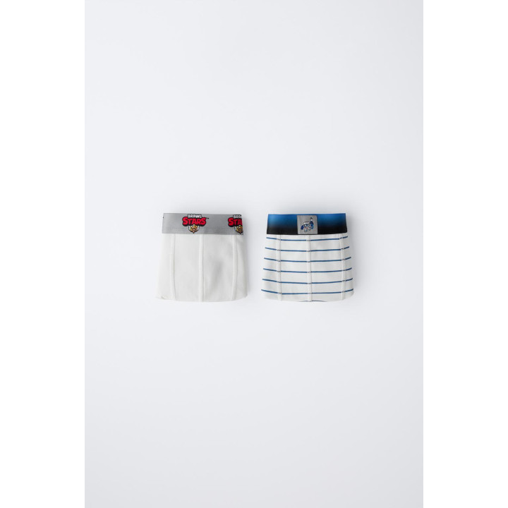 8-14 ЛЕТ/НАБОР ИЗ ДВУХ ТРУСОВ-БОКСЕРОВ BRAWL STARS © SUPERCELL OY