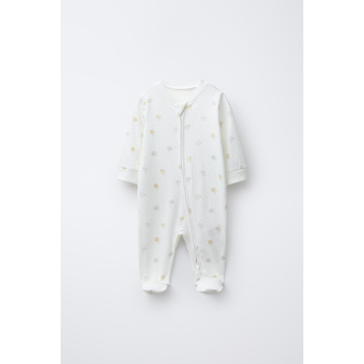 КОМБИНЕЗОН С ПРИНТОМ «ЦЫПЛЯТА», ТРАНСФОРМИРУЮЩИЙСЯ В НОСОК