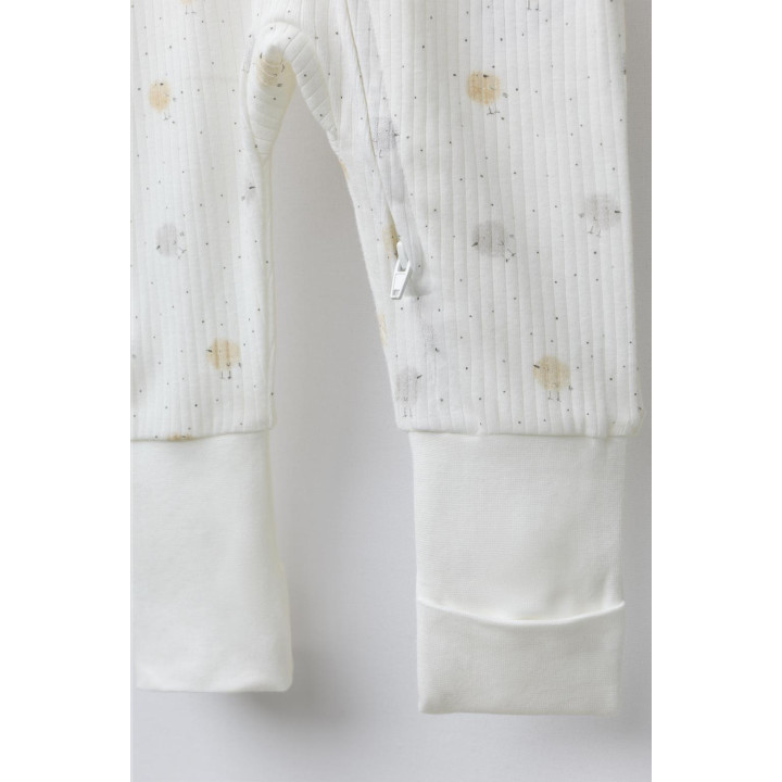 КОМБИНЕЗОН С ПРИНТОМ «ЦЫПЛЯТА», ТРАНСФОРМИРУЮЩИЙСЯ В НОСОК