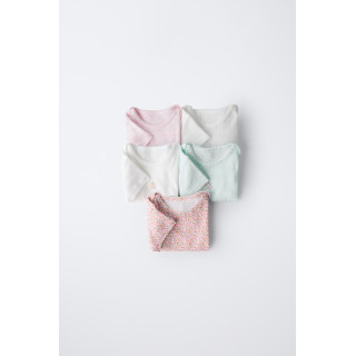 Набор из 5 боди с узорами