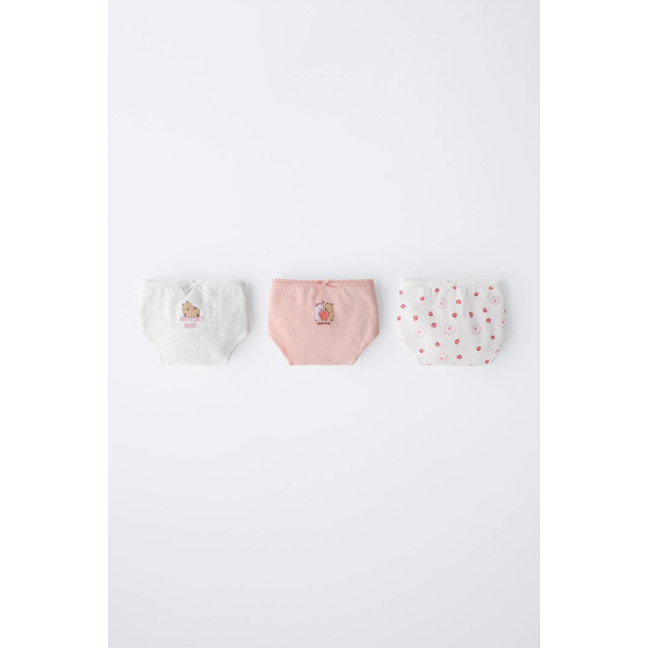 6-14 ЛЕТ/ НАБОР ИЗ ТРЕХ ТРУСОВ «КАПИБАРА КАПИФАН» ©