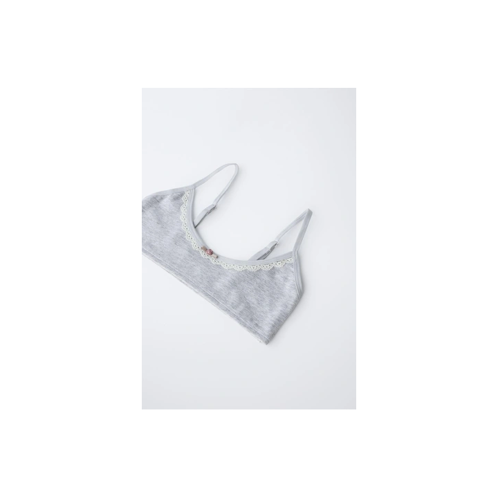 НАБОР ИЗ ТРЕХ ТОПОВ С КРУЖЕВОМ 9-14 ЛЕТ