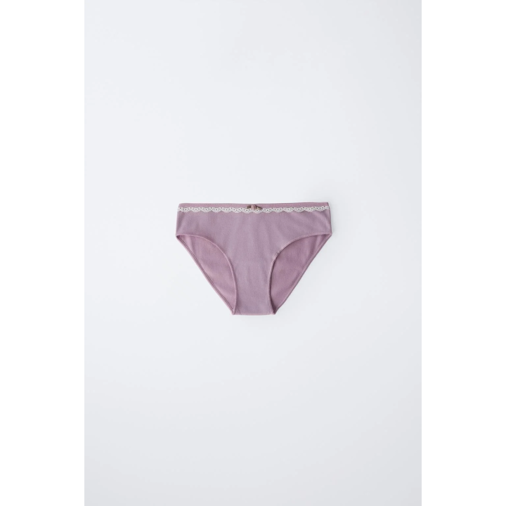 6-14 ЛЕТ/ НАБОР ИЗ ШЕСТИ ТРУСОВ С КРУЖЕВОМ