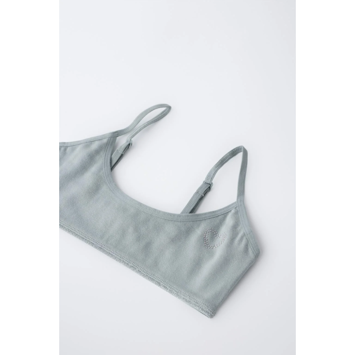 НАБОР ИЗ ТРЕХ ТОПОВ СО СТРАЗАМИ РАЗЛИЧНЫХ ФОРМ 9-14 ЛЕТ