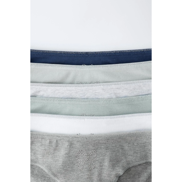 6–14 ЛЕТ/ НАБОР ИЗ ШЕСТИ ТРУСОВ СО СТРАЗАМИ РАЗНОЙ ФОРМЫ