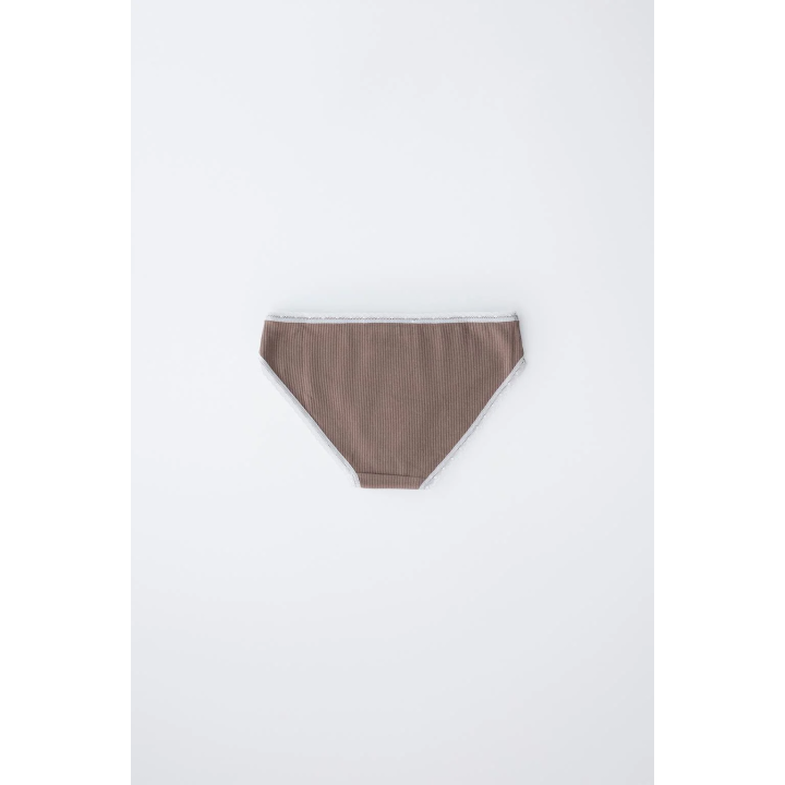 6-14 ЛЕТ/ НАБОР ИЗ ТРЕХ ТРУСОВ С КРУЖЕВОМ