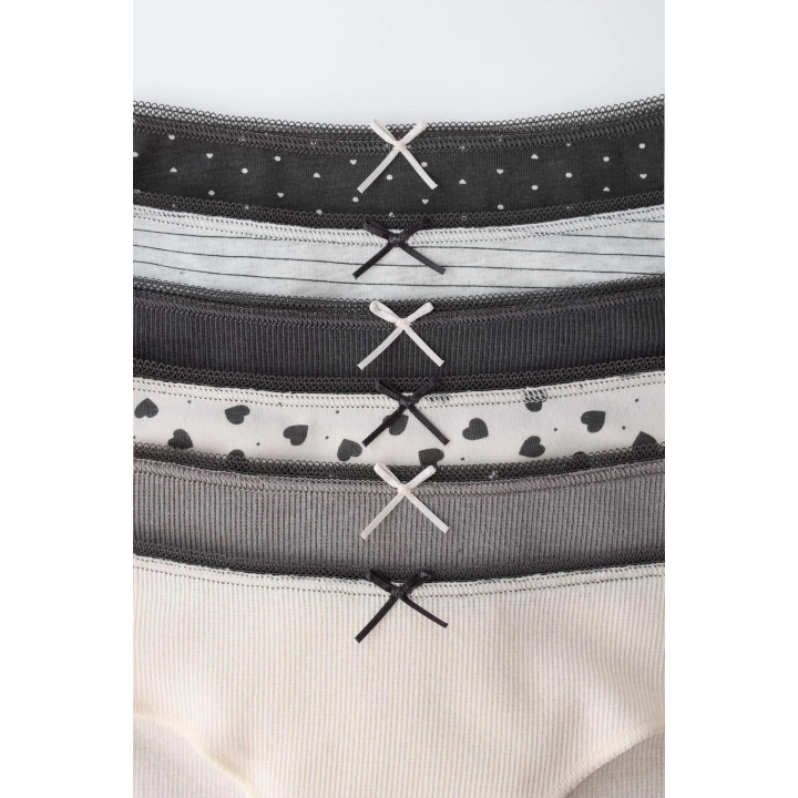 6-14 ЛЕТ/НАБОР ИЗ ШЕСТИ ТРУСОВ С ПРИНТОМ