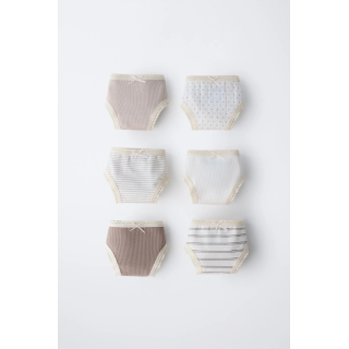 6–14 ЛЕТ/ НАБОР ИЗ ШЕСТИ ТРУСОВ С ПРИНТОМ