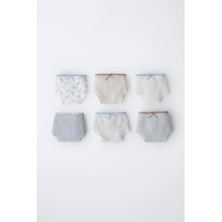 6–14 ЛЕТ/ НАБОР ИЗ ШЕСТИ ТРУСОВ С ПРИНТОМ