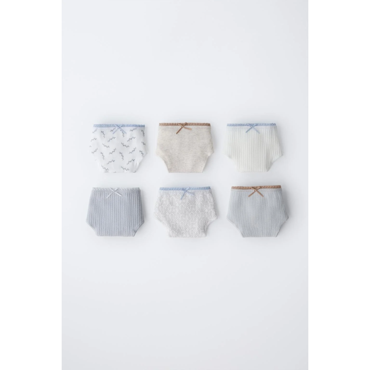 6–14 ЛЕТ/ НАБОР ИЗ ШЕСТИ ТРУСОВ С ПРИНТОМ