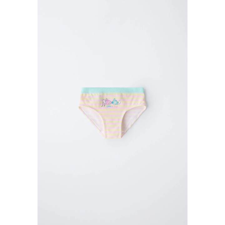 Трехпачка трусиков с эластичным поясом и принтом lilo & stitch © disney, для возраста 6-14 лет